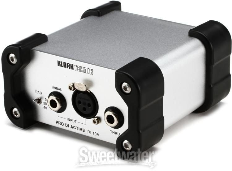 KLARK TEKNIK DI 10A アクティブD.I. ＊美品・箱付き Klark Teknik DI 10A 1-channel Active Direct Box with Midas