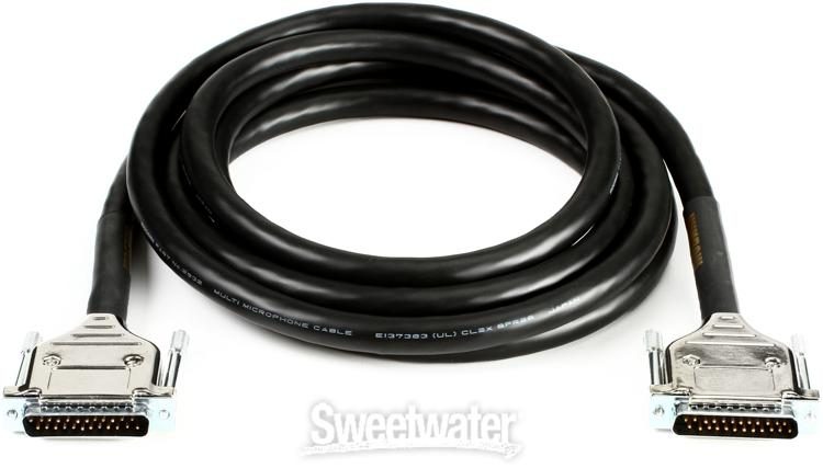 Mogami Gold DB25-DB25 8-channel Analog Interface Cable - 10