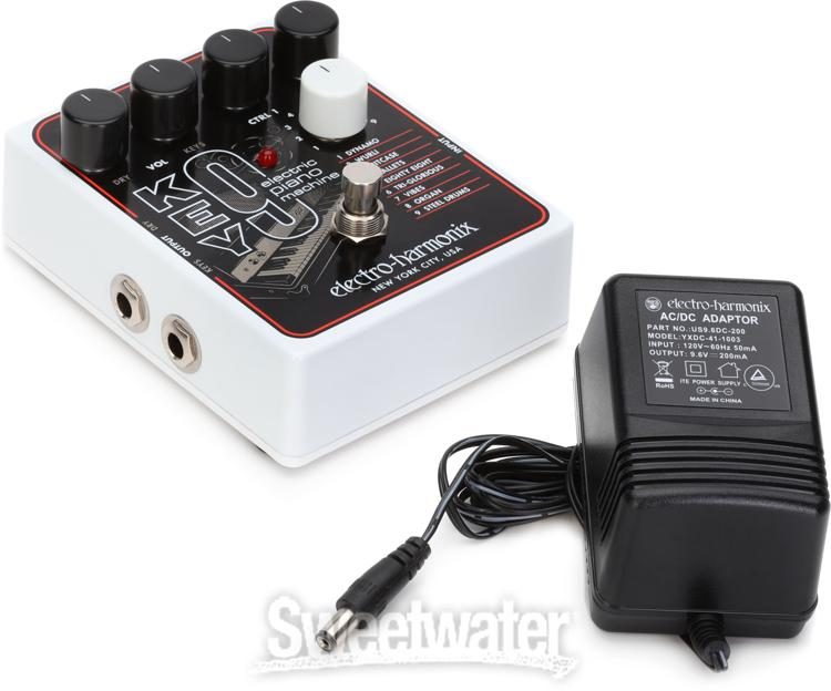 Electro-Harmonix KEY9 Electric Piano Machine Pedal | Sweetwater