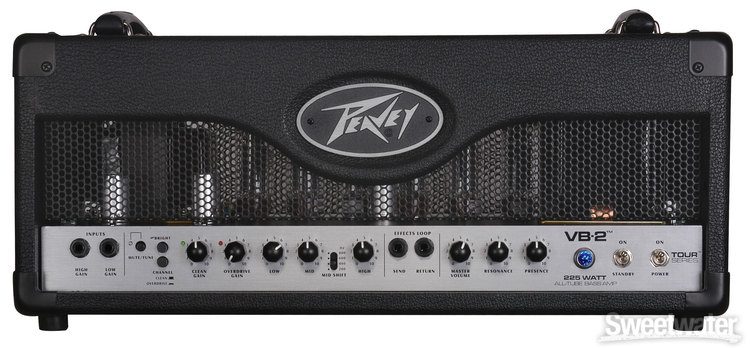 PEAVEY VB-2 ALL TUBE ベースアンプヘッド Peavey VB-2 Tube Bass Amp Head | Sweetwater