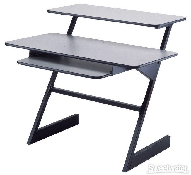 QuikLok Z-250 Triple Shelf Workstation - Dove Gray - Dove Gray