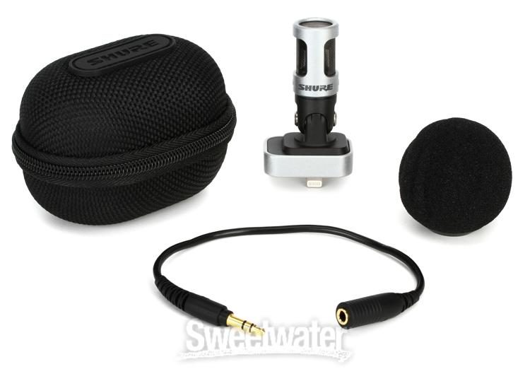 美品 SHURE MV88 iOS ステレオ・コンデンサー・マイクロフォン+