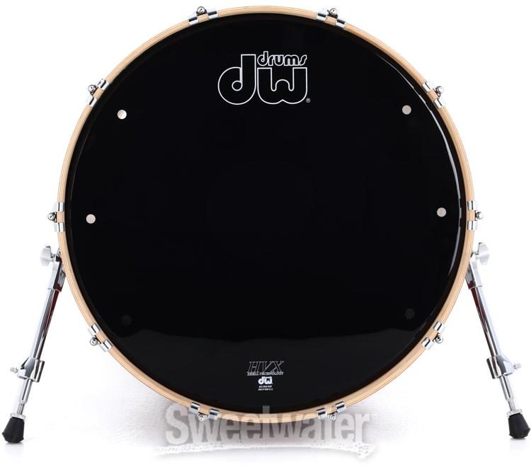 DW Performance Series Bass Drum - 18 x 22 inch - Cherry Stain 