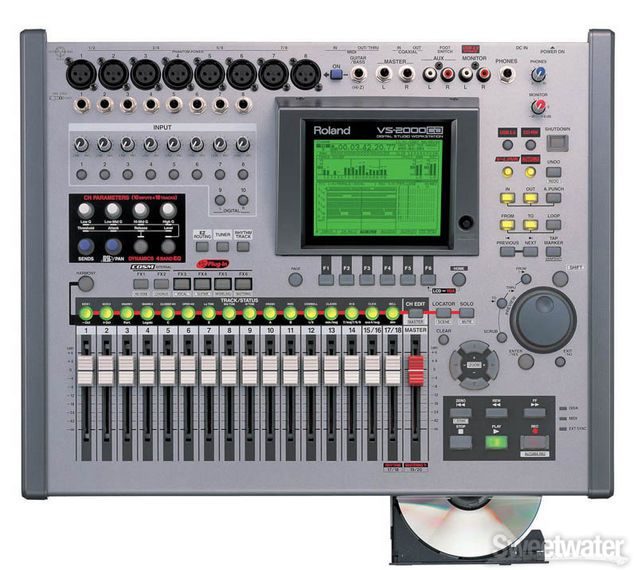 Roland VS-2000CD Digital Studio Workstation 24/16-bit