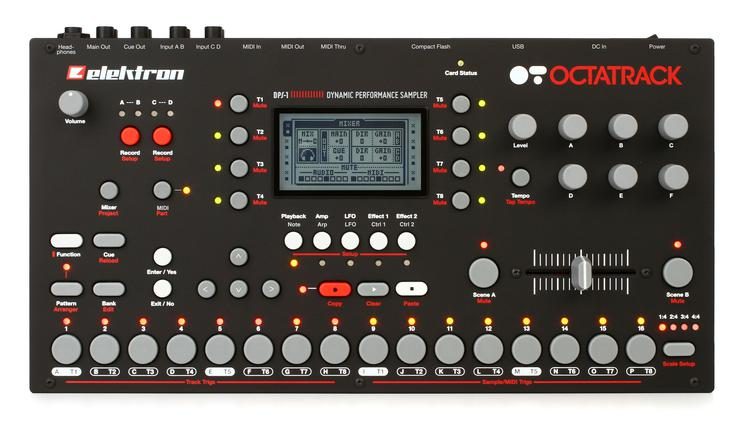 Elektron Octatrack 8-track Performance Sampler Reviews | Sweetwater