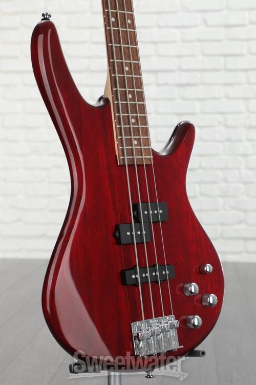 Ibanez Gio GSR200TR Bass Guitar - Transparent Red | Sweetwater