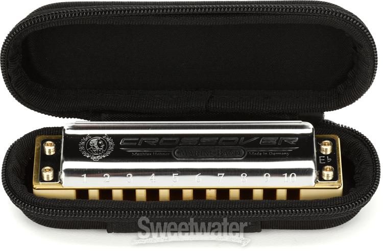 Hohner Marine Band Crossover Harmonica - Key of E Flat