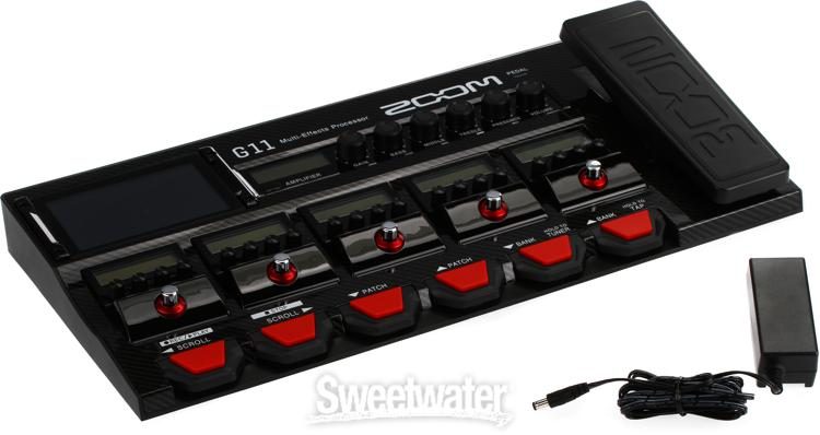 Zoom G11 Multi-Effects Processor with Expression Pedal Sweetwater