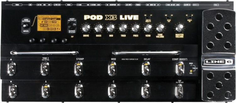 Line 6 POD X3 Live Reviews | Sweetwater