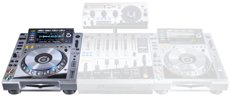 Pioneer DJ CDJ-2000nexus Professional DJ Media Player - Platinum