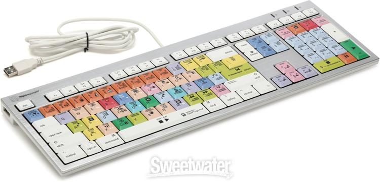LogicKeyboard ALBA Mac Keyboard Apple Logic Pro X Sweetwater