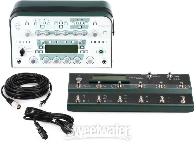 Kemper Profiler Head and Profiler Remote - White