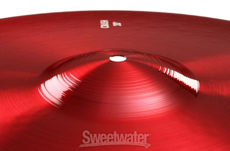 Paiste 20 inch Color Sound 900 Red Crash Cymbal | Sweetwater