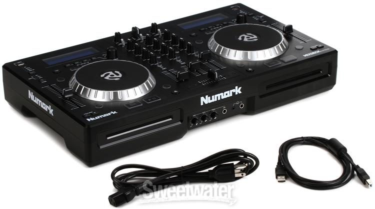 Numark Mixdeck Express DJ Controller with Dual CD and USB Playback