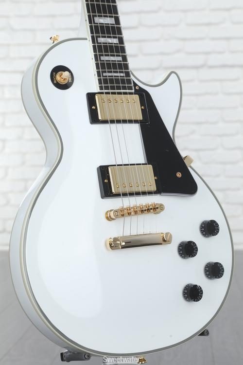 Epiphone Les Paul Custom Electric Guitar - Alpine White