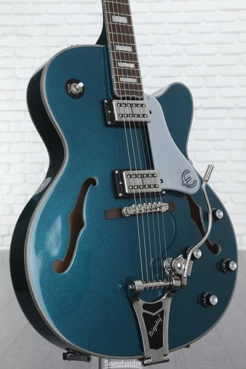 Epiphone Emperor Swingster Hollowbody - Delta Blue Metallic