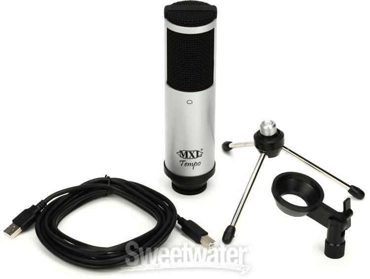 MXL Tempo SK USB Condenser Microphone - Silver