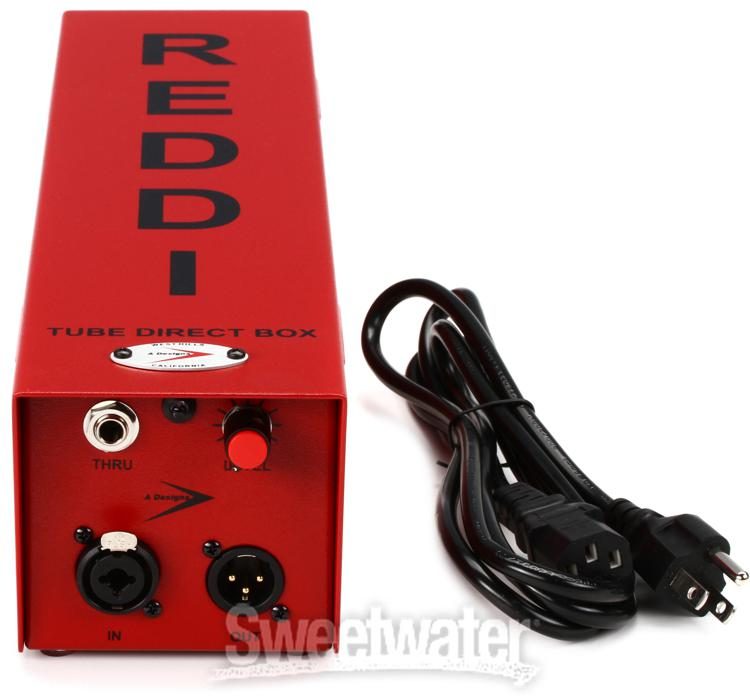 A Designs REDDI 1-channel Tube Direct Box Reviews | Sweetwater