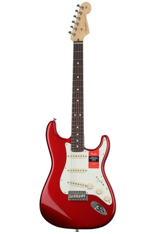 Fender Professional Stratocaster - Apple Red with Rosewood | Sweetwater