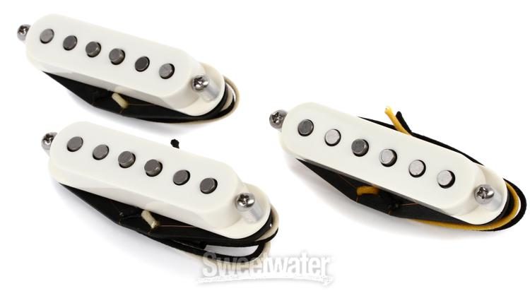 Xotic Raw Vintage 60 Single Coil 3-piece Pickup Set - Aged White