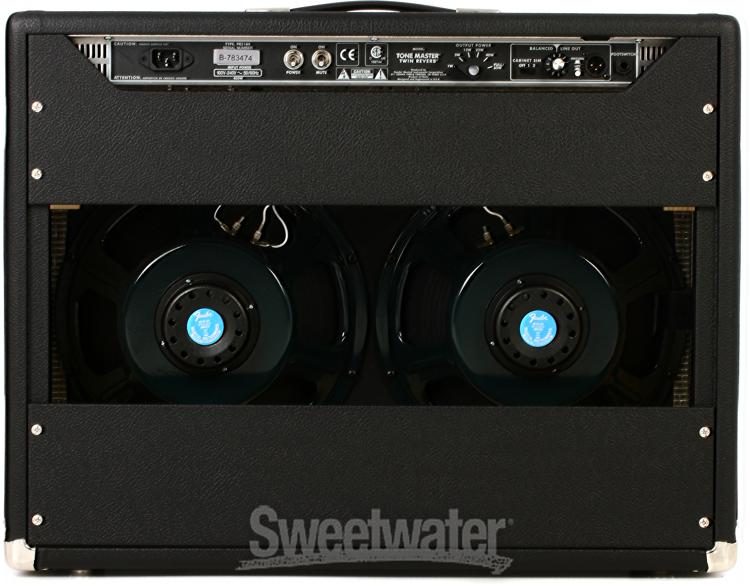 snap distrikt søn Fender Tone Master Twin Reverb 2 x 12-inch 200-watt Combo Amp | Sweetwater