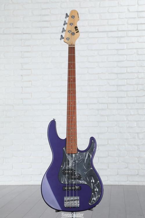 ESP LTD AP-204 Bass Guitar - Dark Metallic Purple