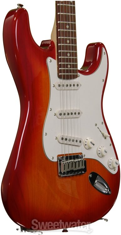 Squier Standard Stratocaster - Cherry Sunburst with Rosewood Fingerboard