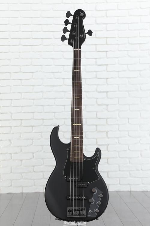 Yamaha BB735A Bass Guitar - Translucent Matte Black | Sweetwater