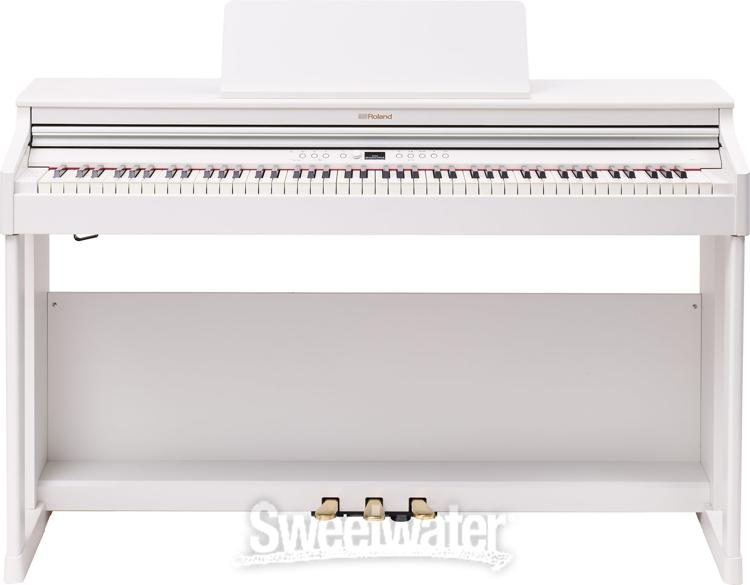 Roland RP701 Digital Piano - White Finish with Matching Bench