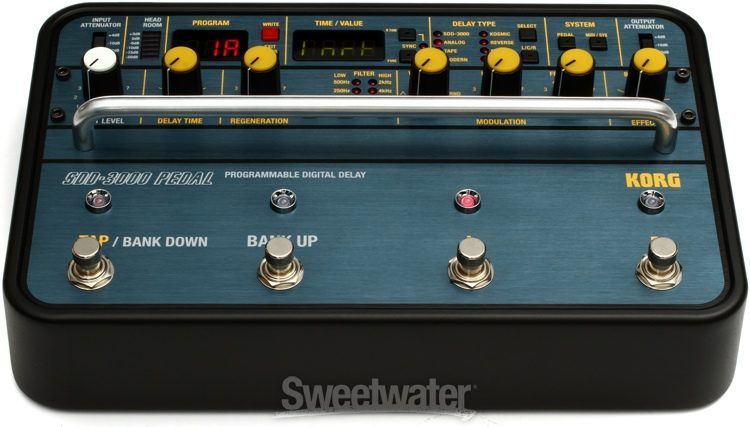 Korg SDD-3000 Programmable Digital Delay Pedal Reviews | Sweetwater