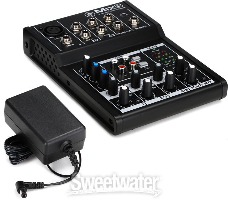 Paradis karakterisere Lade være med Mackie Mix5 5-channel Compact Mixer Reviews | Sweetwater