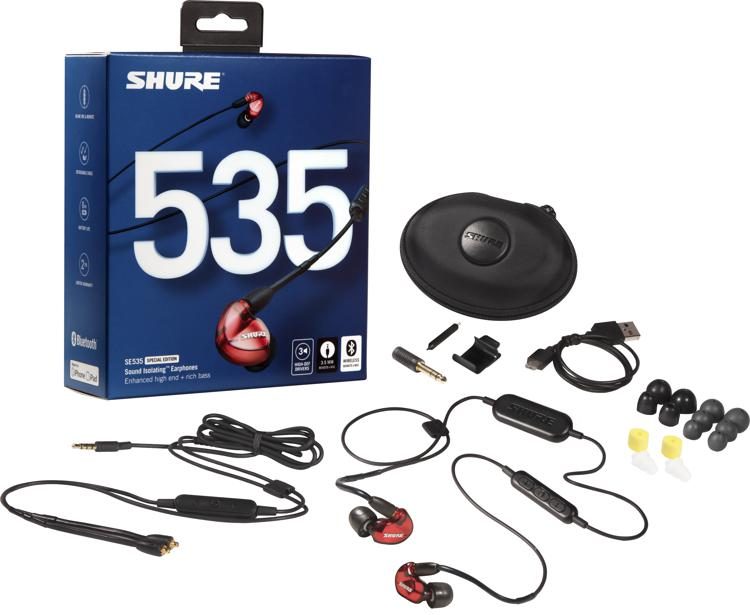 Shure SE535LTD Sound Isolating Earphones with 3.5mm Comm Cable +