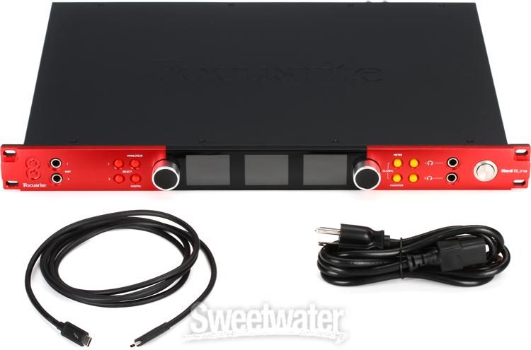 Afsky Den fremmede hoppe Focusrite Red 8Line Thunderbolt 3 Audio Interface with Dante | Sweetwater