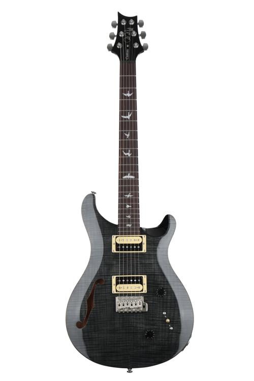 PRS SE Custom 22 Semi-Hollow Electric Guitar - Gray Black