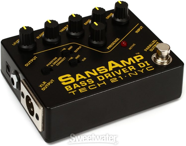 Tech 21 SansAmp Bass Driver Pedal Reviews | Sweetwater