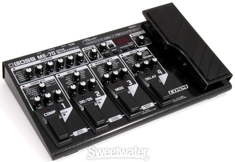 Boss Guitar Multi-Effects Pedal Reviews | Sweetwater