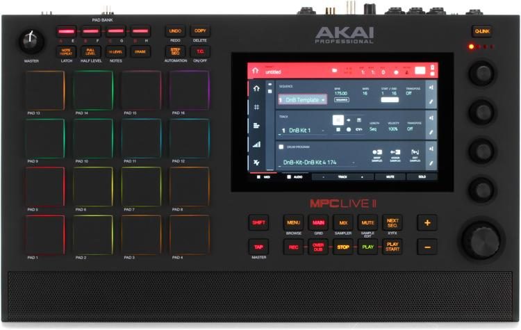 Akai Professional MPC Live II Standalone Sampler and Sequencer with Magma  Case