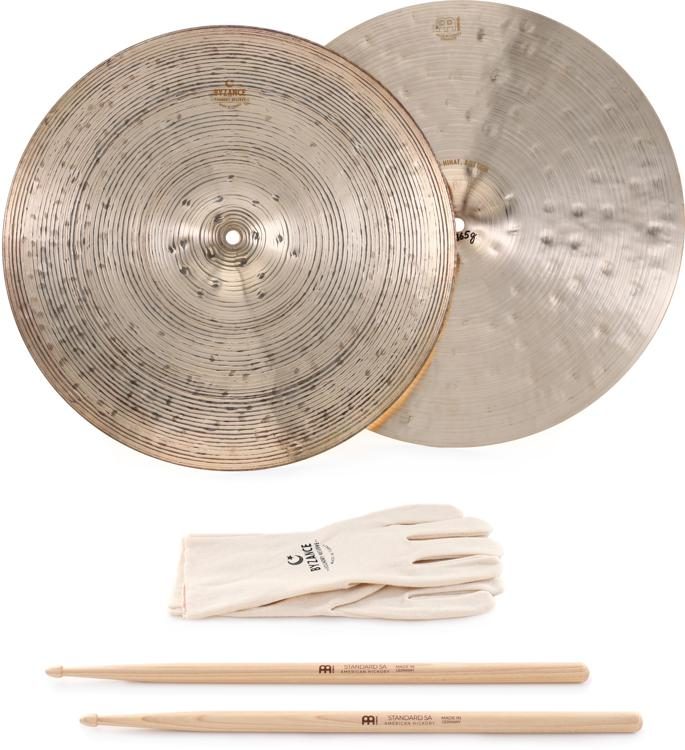 16 inch Byzance Foundry Reserve Hi-hat Cymbals | Sweetwater