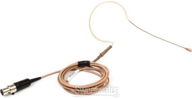 Countryman E6XDW5L2LH Springy Flexible E6X Directional Earset with 2-mm  Cable for Lightspeed Transmitter (Light Beige) マイク