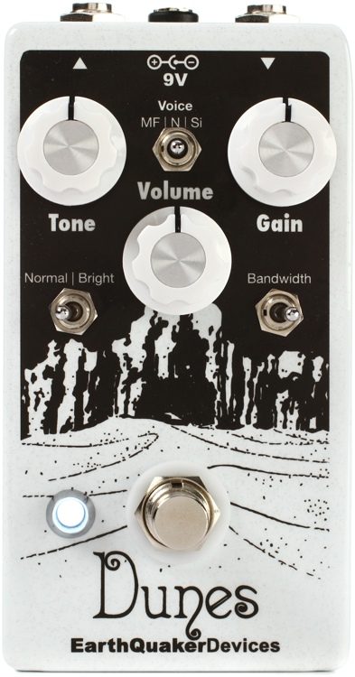 EarthQuaker Devices Dunes Mini Mega Ultimate Overdrive Pedal