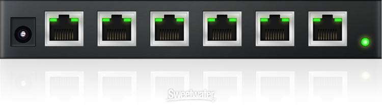 750px x 206px - MOTU AVB Switch - 5-Port Audio Video Bridging Switch | Sweetwater