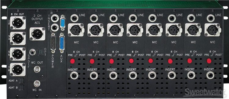 Crane Song Spider 8-channel Microphone Preamp & A/D Converter
