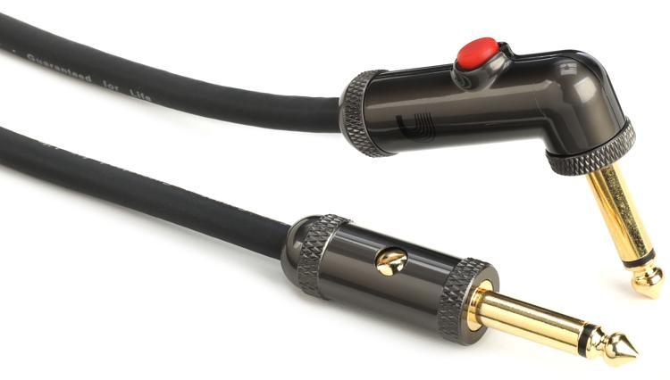 D'Addario PW-AGLRA-10 Circuit Breaker Straight to Right Angle