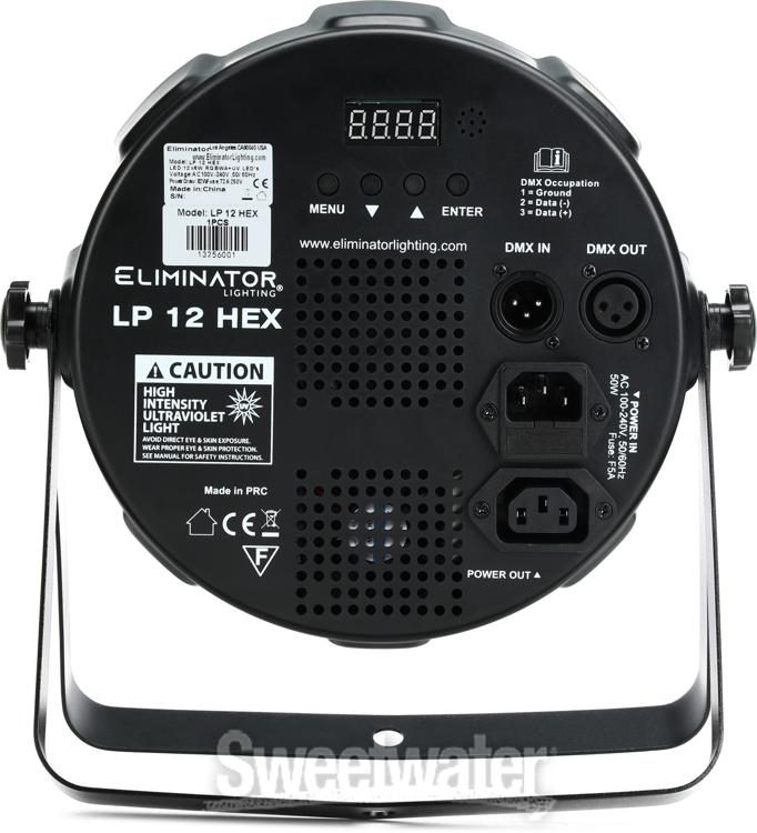 Eliminator LP 12 HEX LED Par Wash Sweetwater