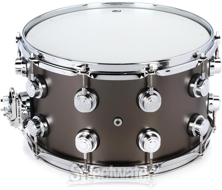 Collector's Series Metal Brass Snare Drum - 8 x 14-inch - Satin