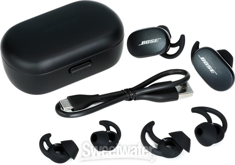 Bose QuietComfort Earbuds TWS ANC Earbuds, Triple Black | Sweetwater