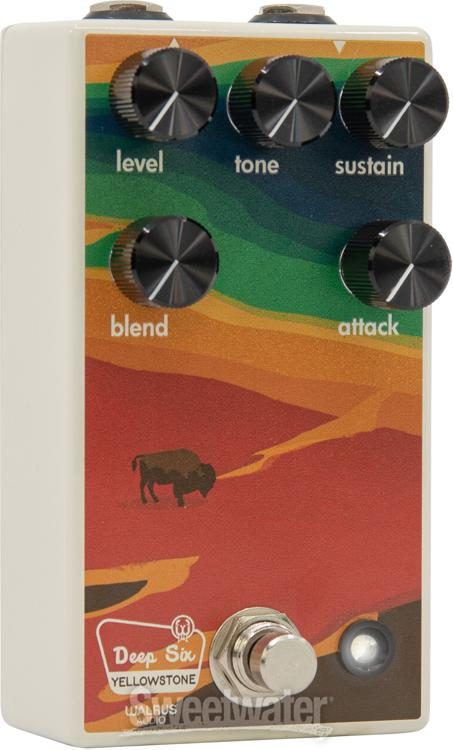 Walrus Audio Deep Six Compressor V3, Red (Gear Hero Exclusive)