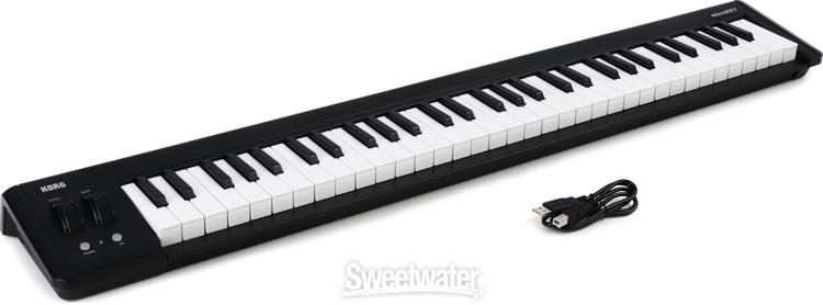 Korg microKEY-61 61-key Keyboard Controller Reviews | Sweetwater