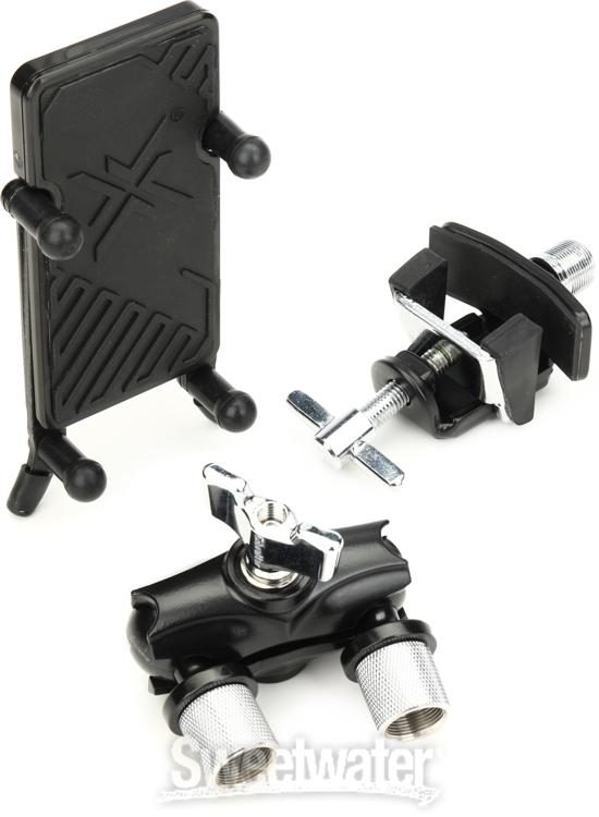 Gibraltar Dual-Adjust Smartphone Bass Drum Hoop Mount | Sweetwater