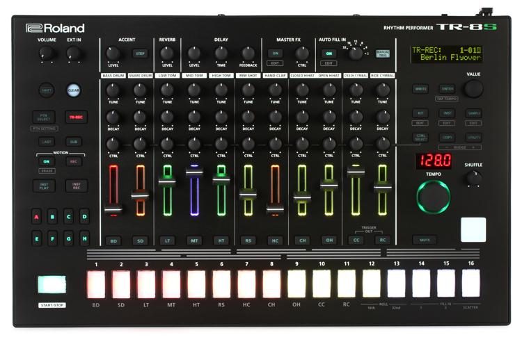 Roland TR-8S Rhythm Performer with Decksaver Cover